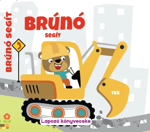 Brúnó segít - Lapozó könyvecske