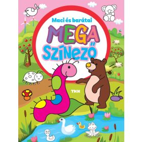 Maci és barátai - Mega színező