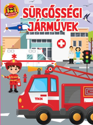 Sürgősségi járművek - Foglalkoztató matricákkal