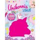 Unikornis színező - 1000 strasszkő