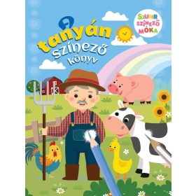 A tanyán - 
színező könyv