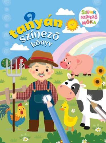 A tanyán - 
színező könyv