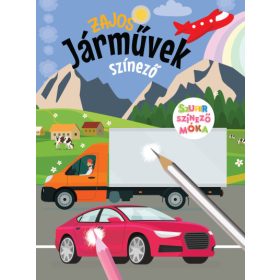 Zajos járművek színező - Szuper színező móka