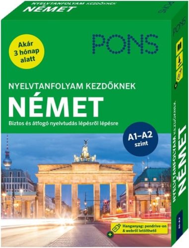 PONS Nyelvtanfolyam kezdőknek - Német