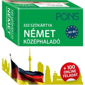 PONS 333 szókártya Angol kifejezések + 100 online feladat