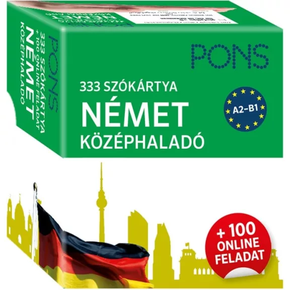 PONS 333 szókártya Angol kifejezések + 100 online feladat PONS 333 szókártya Angol kifejezések + 100 online feladat