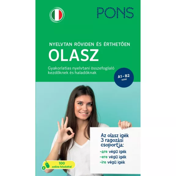 PONS Nyelvtan röviden és érthetően - Olasz - A1-B2 szint PONS Nyelvtan röviden és érthetően - Olasz - A1-B2 szint