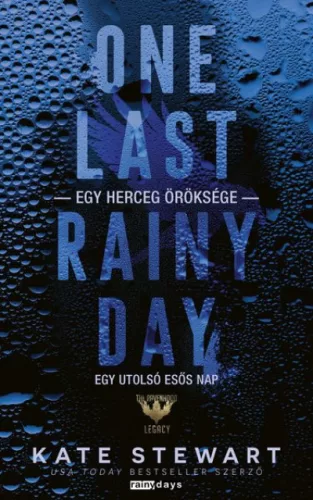 One Last Rainy Day - Egy utolsó esős nap - Élfestett kiadás