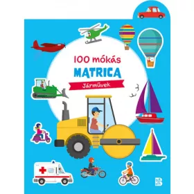 100 mókás matrica - Járművek