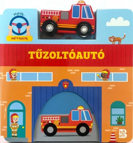 Tűzoltóautó - Játékautóval