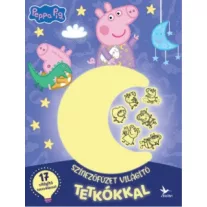 Színezőfüzet világító tetkókkal – Peppa malac