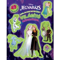   Foglalkoztatófüzet világító matricákkal – Jégvarázs