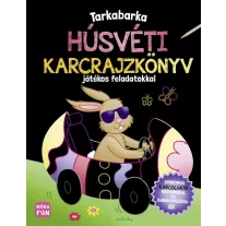 Tarkabarka húsvéti karcrajzkönyv