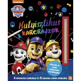 Mancs őrjárat - Kutyisztikus karcrajzok - 8 különleges karcrajz és 8 oldalnyi mókás feladvány