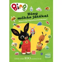 Bing mókás játékai  - Matricás foglalkoztató