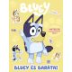 Bluey - Bluey és barátai - matricás foglalkoztatókönyv