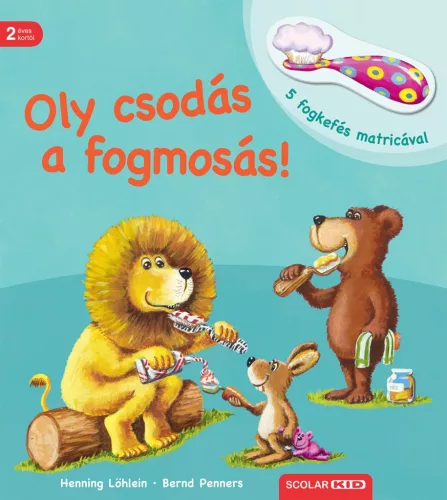 Oly csodás a fogmosás