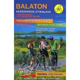   Balaton kerékpáros útikalauz - Radwanderführer & Karte - Bicycle Guide & Map