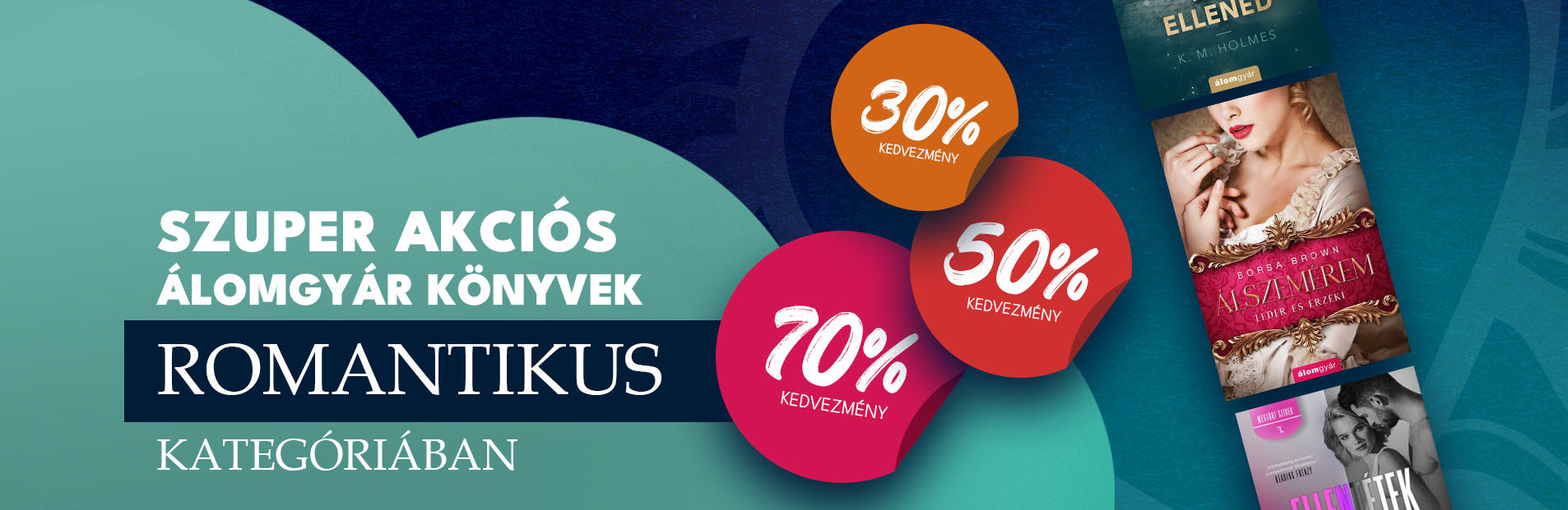 Álomszép akciós könyvek listája